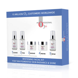 O3+ Whitening Facial Kit for Brightening & Lightening Skin (150g+100ml)