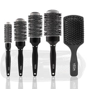 VEGA PROFESSIONAL Ceramix Shine Hair Brush Set – 5 Brushes (VPPHB-16)