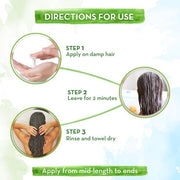 mamaearth Rice Water Conditioner with Rice Water and Keratin for Damaged, Dry and Frizzy Hair - 250 ml Reduces Split Ends | Prevents Hair Breakage