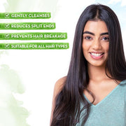 mamaearth Rice Water Shampoo For Damage Repair -  Repairs Damaged Hair | Reduces Split Ends 250ml