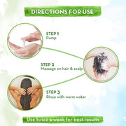 mamaearth Rice Water Shampoo For Damage Repair -  Repairs Damaged Hair | Reduces Split Ends 250ml