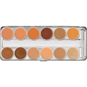 Kryolan Supracolor 12 Shades Palette – Long-Lasting Makeup for All Skin Tones