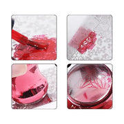Shills Professional  Nail Art Silicone Stamper Clear