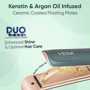 Vega Diva-Glam Hair Straightener - VHSH-38Vega Diva-Glam Hair Straightener - VHSH-38