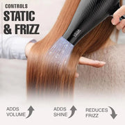 VEGA PROFESSIONAL Pro Xpert Dry 2800W Hair Dryer – Fast Drying, Adjustable Heat & Speed, Cool Shot, Salon-Quality Styling (VPPHD-10)