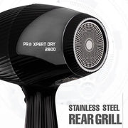 VEGA PROFESSIONAL Pro Xpert Dry 2800W Hair Dryer – Fast Drying, Adjustable Heat & Speed, Cool Shot, Salon-Quality Styling (VPPHD-10)