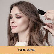 VEGA PROFESSIONAL Carbon Fork Comb-Black Line - VPVCC-12